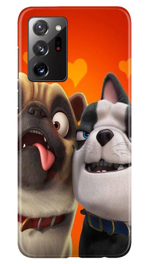 Dog Puppy Mobile Back Case for Samsung Galaxy Note 20 (Design - 350)