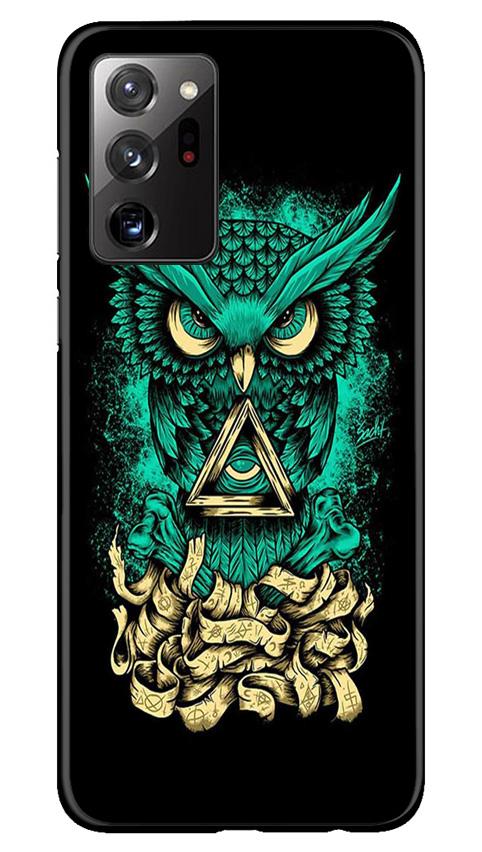 Owl Mobile Back Case for Samsung Galaxy Note 20 Ultra (Design - 358)