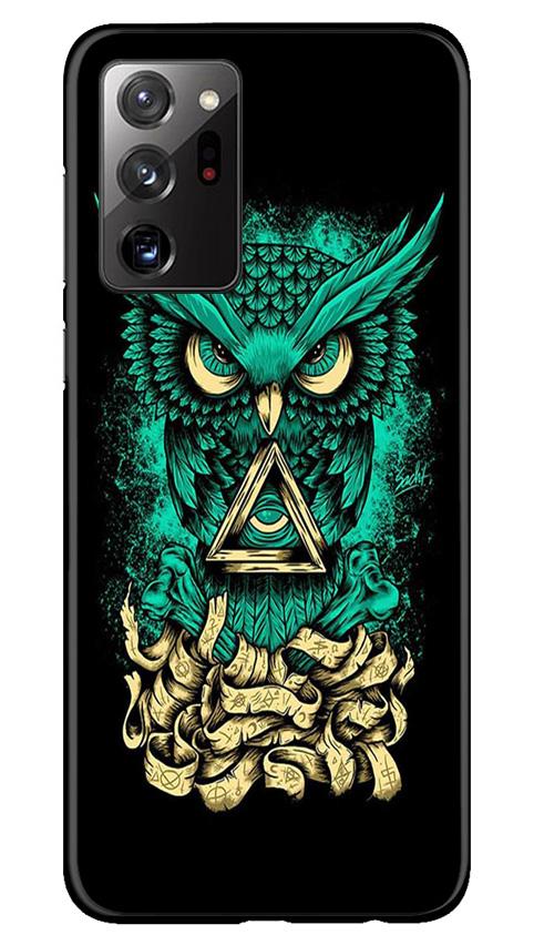 Owl Mobile Back Case for Samsung Galaxy Note 20 (Design - 358)