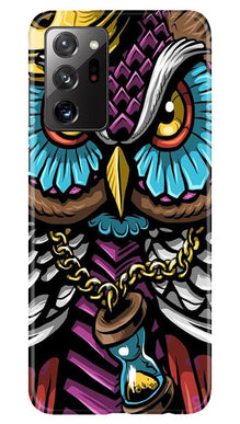 Owl Mobile Back Case for Samsung Galaxy Note 20 (Design - 359)