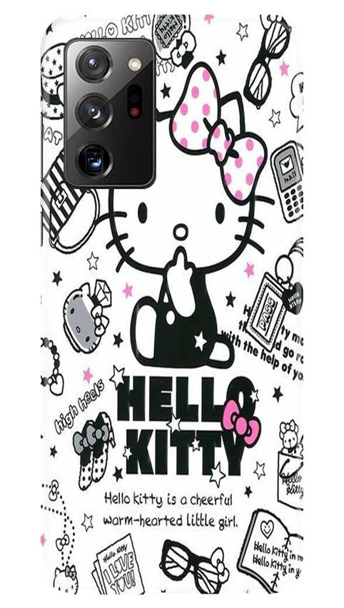 Hello Kitty Mobile Back Case for Samsung Galaxy Note 20 Ultra (Design - 361)