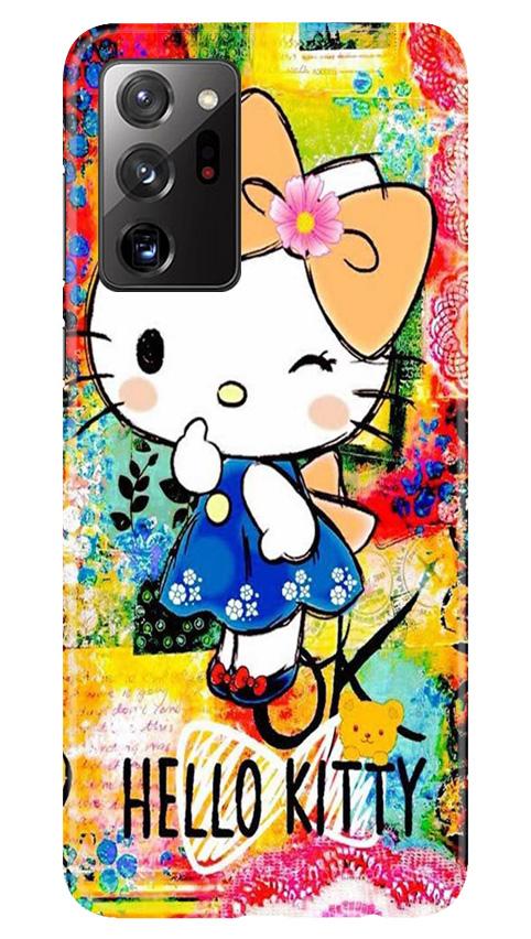 Hello Kitty Mobile Back Case for Samsung Galaxy Note 20 Ultra (Design - 362)