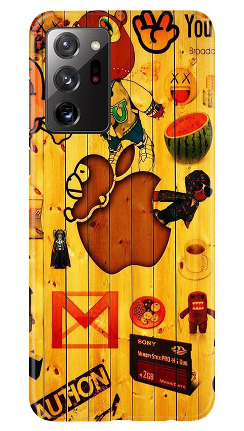 Wooden Texture Mobile Back Case for Samsung Galaxy Note 20 (Design - 367)
