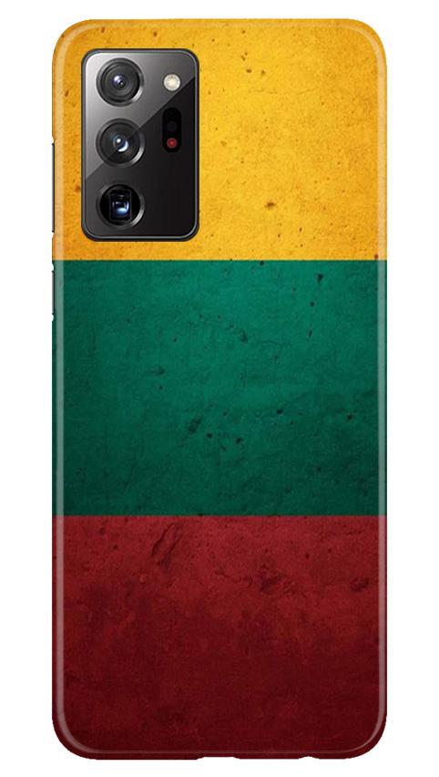 Color Pattern Mobile Back Case for Samsung Galaxy Note 20 (Design - 374)