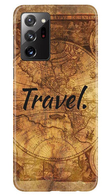 Travel Mobile Back Case for Samsung Galaxy Note 20 (Design - 375)