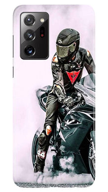 Biker Mobile Back Case for Samsung Galaxy Note 20 Ultra (Design - 383)