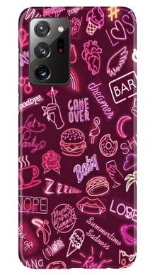 Party Theme Mobile Back Case for Samsung Galaxy Note 20 (Design - 392)