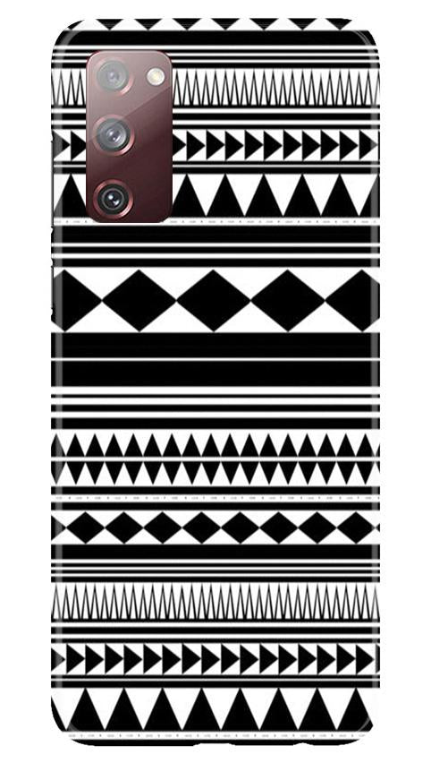 Black white Pattern Case for Galaxy S20 FE