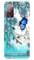 Blue Butterfly Case for Galaxy S20 FE
