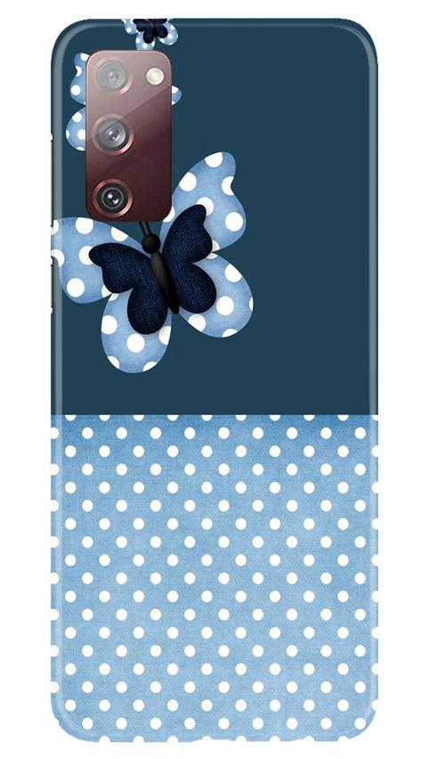 White dots Butterfly Case for Galaxy S20 FE