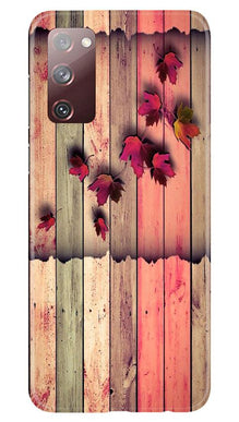 Wooden look2 Mobile Back Case for Galaxy S20 FE (Design - 56)