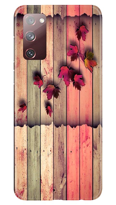 Wooden look2 Case for Galaxy S20 FE