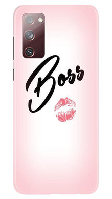 Boss Mobile Back Case for Galaxy S20 FE (Design - 59)