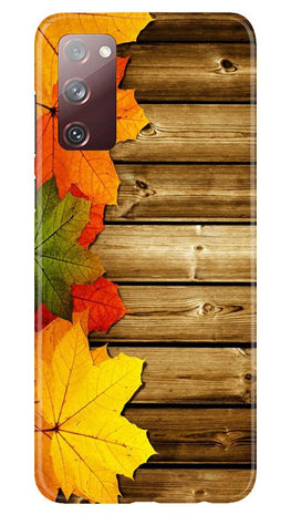 Wooden look3 Case for Galaxy S20 FE