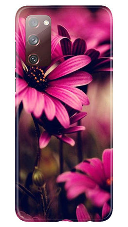 Purple Daisy Case for Galaxy S20 FE