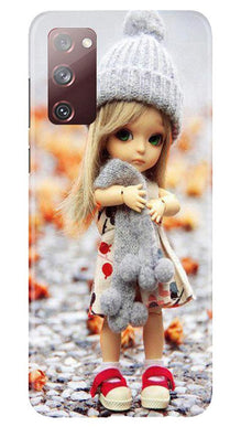 Cute Doll Mobile Back Case for Galaxy S20 FE (Design - 93)