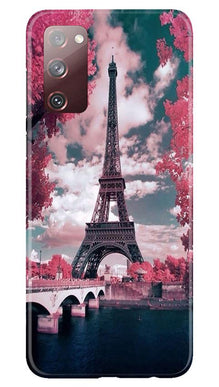 Eiffel Tower Mobile Back Case for Galaxy S20 FE  (Design - 101)