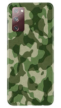 Army Camouflage Case for Samsung Galaxy S20 FE  (Design - 106)