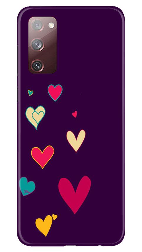 Purple Background Case for Galaxy S20 FE(Design - 107)