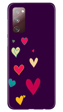 Purple Background Mobile Back Case for Galaxy S20 FE  (Design - 107)