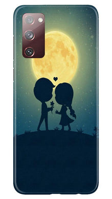 Love Couple Mobile Back Case for Galaxy S20 FE  (Design - 109)