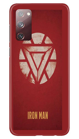 Iron Man Superhero Case for Galaxy S20 FE(Design - 115)