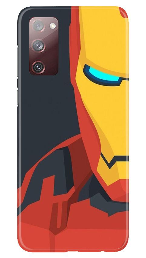 Iron Man Superhero Case for Samsung Galaxy S20 FE  (Design - 120)