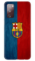 FCB Football Case for Samsung Galaxy S20 FE  (Design - 123)