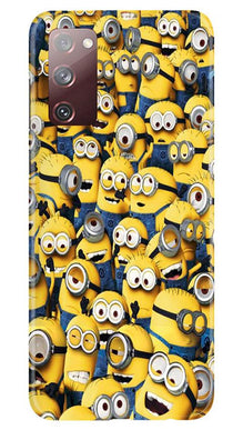 Minions Mobile Back Case for Galaxy S20 FE  (Design - 126)