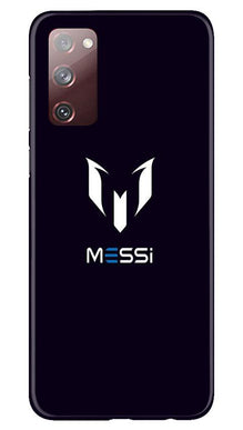 Messi Mobile Back Case for Galaxy S20 FE  (Design - 158)
