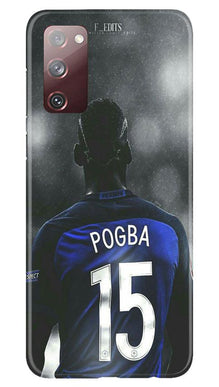 Pogba Mobile Back Case for Galaxy S20 FE  (Design - 159)