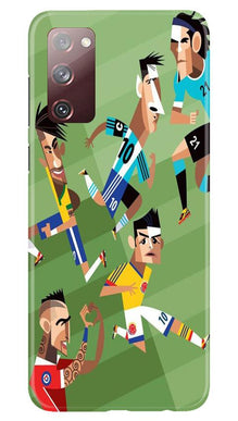Football Mobile Back Case for Galaxy S20 FE  (Design - 166)