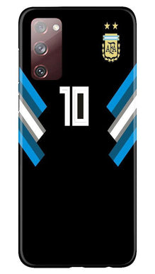 Argentina Mobile Back Case for Galaxy S20 FE  (Design - 173)