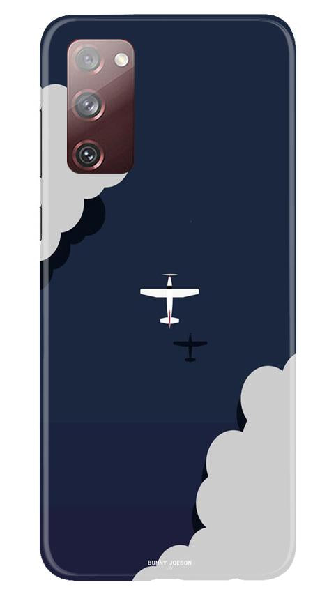 Clouds Plane Case for Galaxy S20 FE (Design - 196)