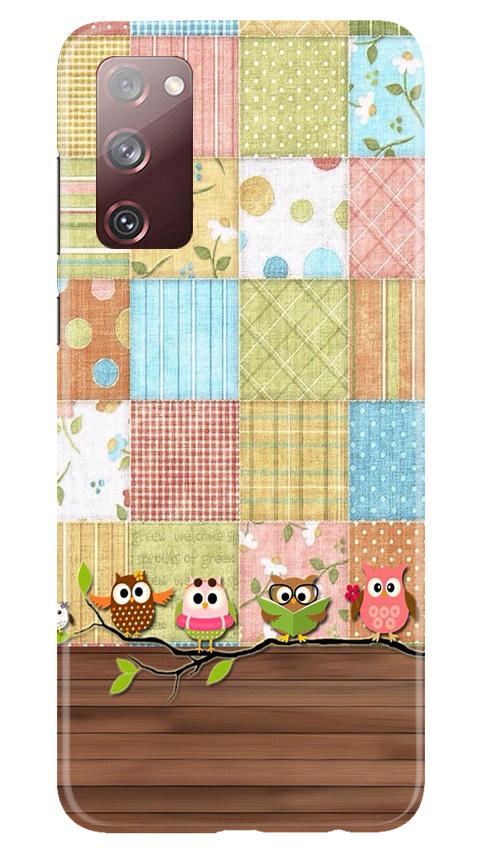 Owls Case for Galaxy S20 FE (Design - 202)