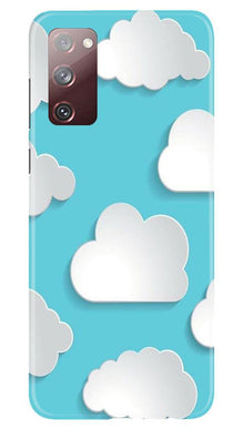 Clouds Mobile Back Case for Galaxy S20 FE (Design - 210)