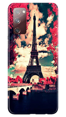 Eiffel Tower Mobile Back Case for Galaxy S20 FE (Design - 212)