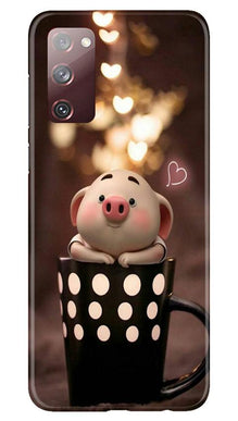 Cute Bunny Mobile Back Case for Galaxy S20 FE (Design - 213)