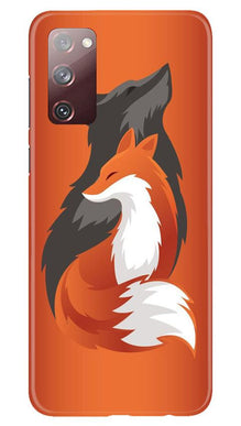 Wolf  Mobile Back Case for Galaxy S20 FE (Design - 224)