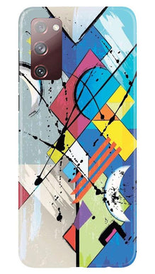 Modern Art Mobile Back Case for Galaxy S20 FE (Design - 235)