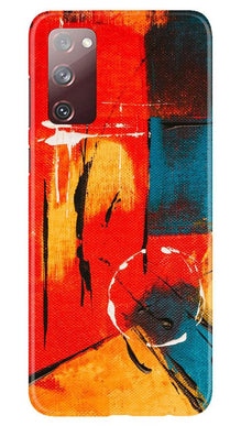 Modern Art Mobile Back Case for Galaxy S20 FE (Design - 239)