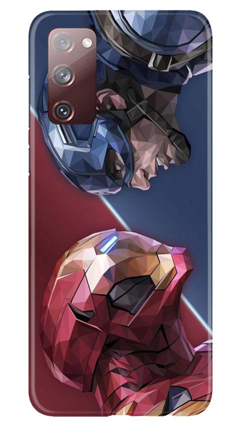Ironman Captain America Case for Galaxy S20 FE (Design No. 245)
