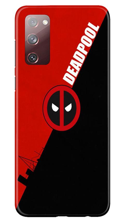 Deadpool Case for Galaxy S20 FE (Design No. 248)