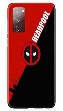 Deadpool Mobile Back Case for Galaxy S20 FE (Design - 248)