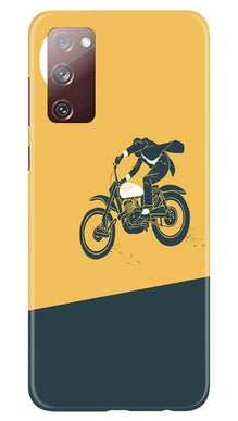 Bike Lovers Mobile Back Case for Galaxy S20 FE (Design - 256)