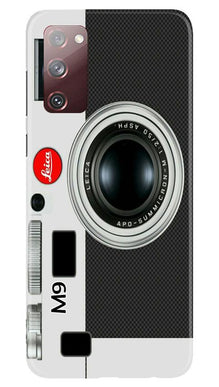 Camera Mobile Back Case for Galaxy S20 FE (Design - 257)