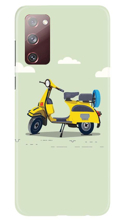 Vintage Scooter Case for Galaxy S20 FE (Design No. 260)