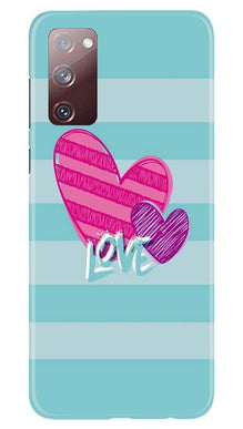 Love Mobile Back Case for Galaxy S20 FE (Design - 299)