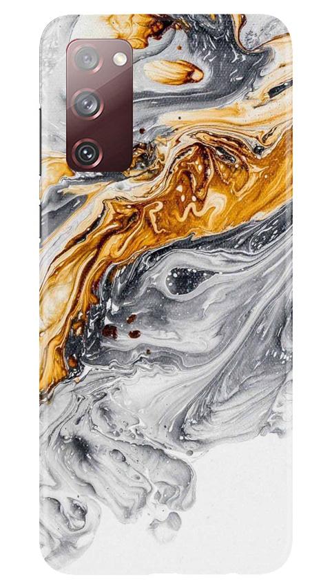 Marble Texture Mobile Back Case for Galaxy S20 FE (Design - 310)