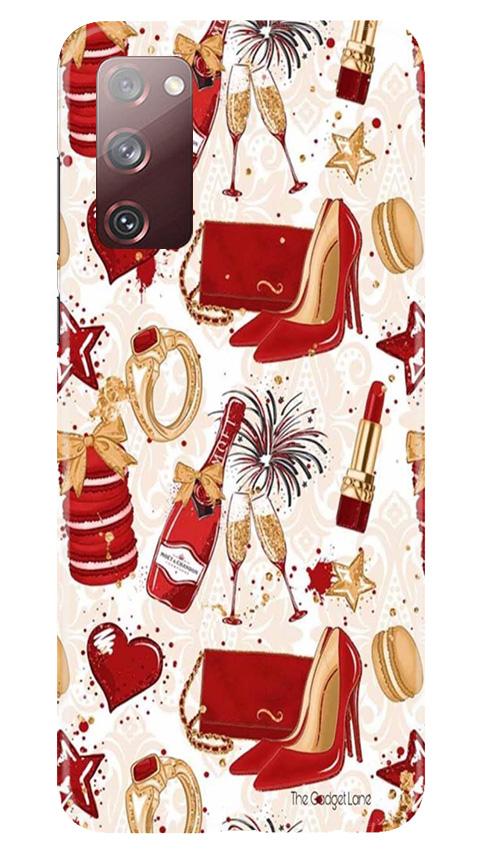 Girlish Mobile Back Case for Galaxy S20 FE (Design - 312)